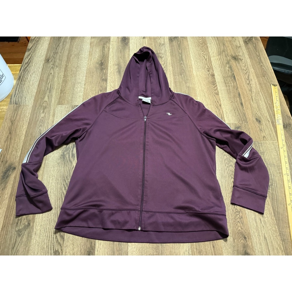 Athletic Works Shirts Womens Size XL Full Zip Hoodie Activewear Jacket